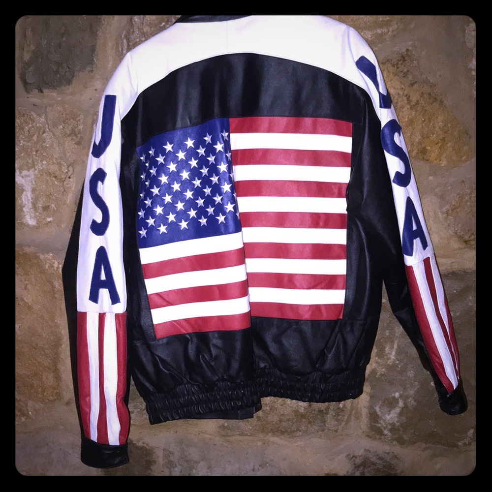 USA Vintage Leather Jacket